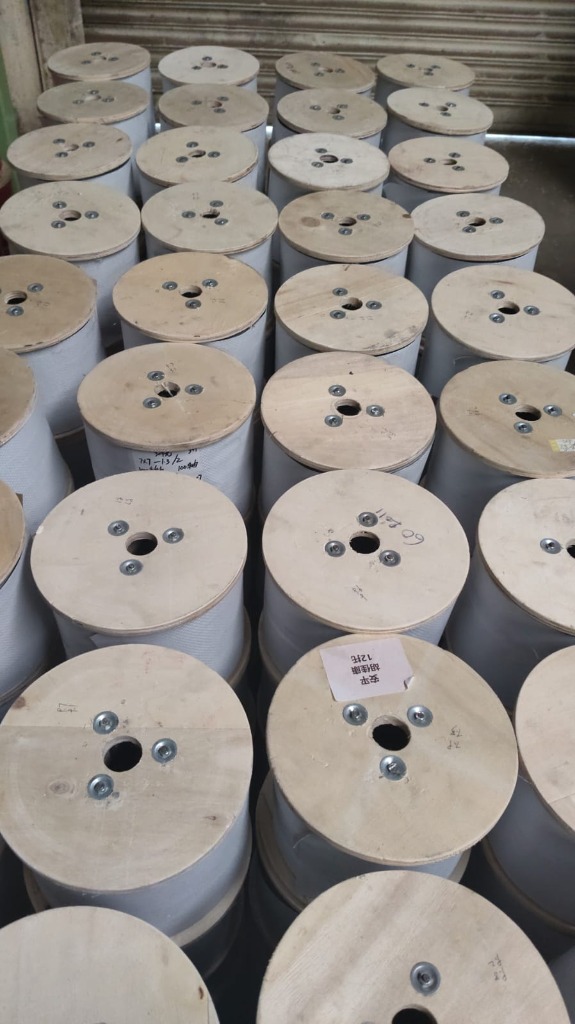 High-Quality Rope Spools in Warehouse