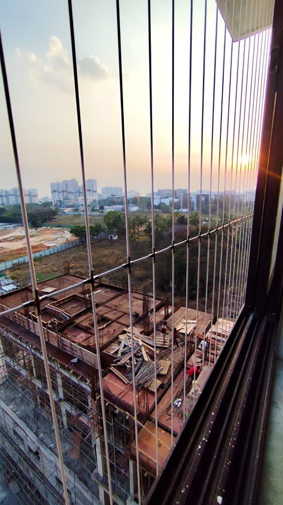 Invisible Grill — Sunset Construction View